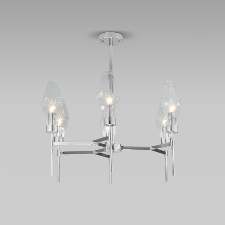 Люстра на штанге Eurosvet Prism 60143/6 хром 