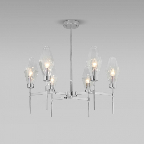 Люстра на штанге Eurosvet Prism 60143/6 хром 
