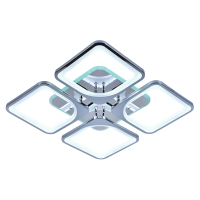 Светодиодная диммируемая люстра с ПДУ Profit Light 8057/4 CHR