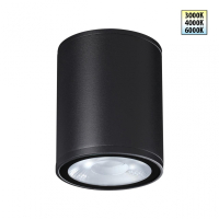 359535 STREET NT25 000 черный Светильник ландшафтный с переключ. цветовой температуры IP65 LED 10W 100-240V 3000К\4000К\6000К TUMBLER NOVOTECH