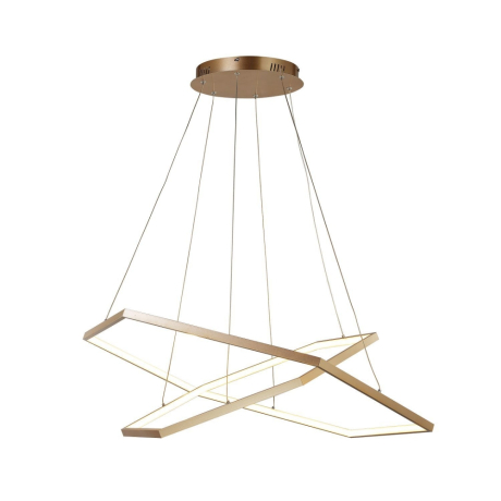 Подвесная светодиодная люстра Favourite Hexagon с поддержкой Маруся 2103-14P-М 