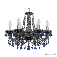 Люстра подвесная Bohemia Ivele Crystal 1410/6/160 Ni V3001 M731