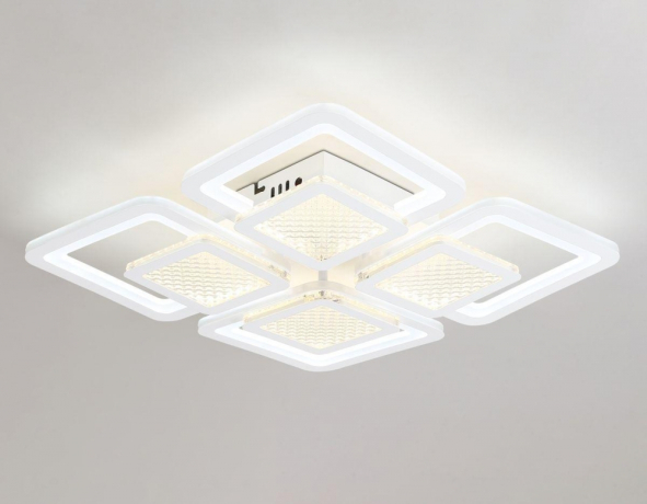 Потолочная диммируемая люстра с пультом ДУ Ambrella light Original FA4283 