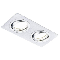 A601/2 AL Встраиваемый точечный светодиодный светильник с поворотным механизмом Ambrella light Classic