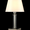 Настольная лампа Crystal Lux NICOLAS LG1 NICKEL/WHITE 