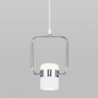 Витринный образец!  <188730> 50165/1 LED хром/белый хром/белый Подвесной светодиодный светильник с поворотным плафоном Eurosvet a044562
