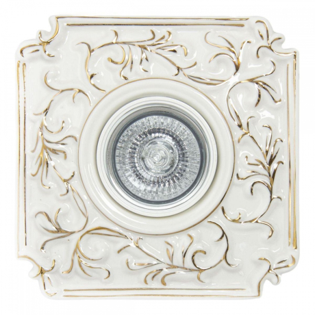 Встраиваемый точечный светильник спот Abrasax 001-WHG 