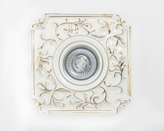 Встраиваемый точечный светильник спот Abrasax 001-WHG 