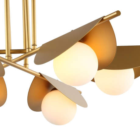 Люстра потолочная с Led лампочками в комплекте Favourite 2366-6P+Lamps 