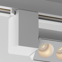 Нарушена упаковка!  <515339> Однофазный LED светильник 20W 3000К для трека Maytoni Technicall Points Rot TR010-1-20W3K-M-W