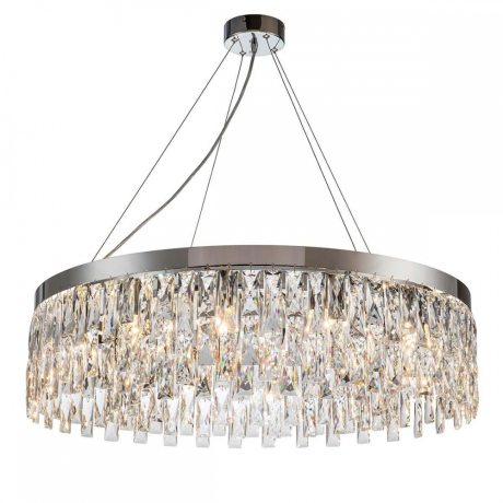 Подвесная люстра Indigo Anna 12029/12P Chrome V000386 