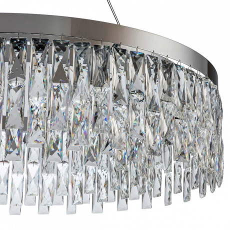 Подвесная люстра Indigo Anna 12029/12P Chrome V000386 