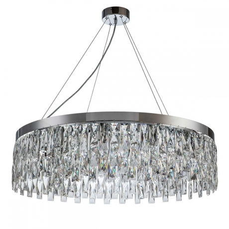 Подвесная люстра Indigo Anna 12029/12P Chrome V000386 