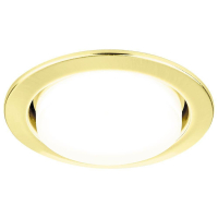 Встраиваемый светильник с лампочкой Ambrella light G101 GD+Lamps