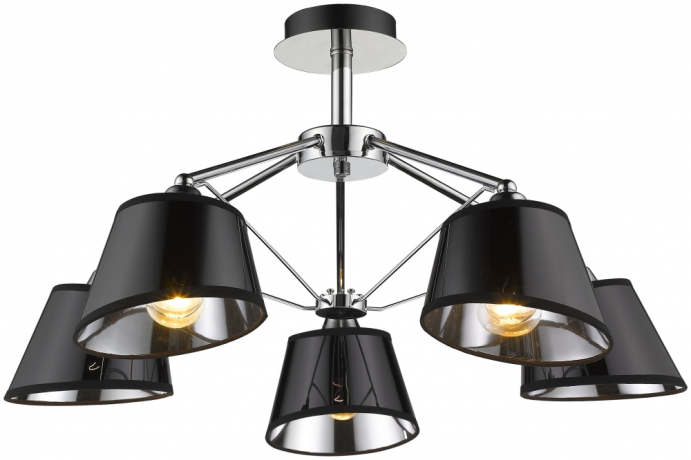 Люстра потолочная с 5 Led лампами. Комплект от Lustrof №150322-708649 