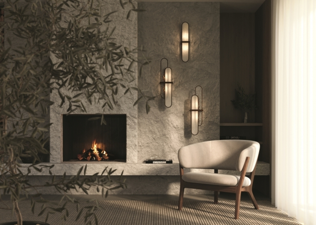 Настенный светильник (бра) Maytoni MOD099WL-02G Marmo 