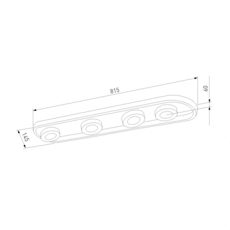 Светодиодный спот Eurosvet Slam 20123/4 LED белый (a055529) 