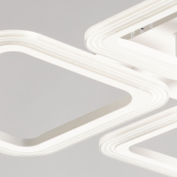 Потолочная диммируемая люстра с пультом ДУ De City Мадлен 424018304