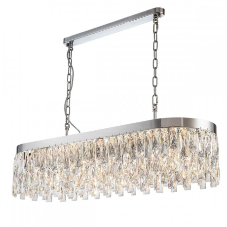 Подвесная люстра Indigo Anna 12029/10PL Chrome V000387 