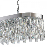 Подвесная люстра Indigo Anna 12029/10PL Chrome V000387