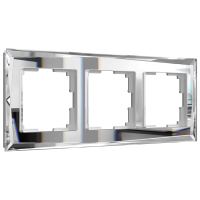 Рамка на 3 поста (зеркальный) Werkel W0031220