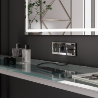 Рамка на 3 поста (зеркальный) Werkel W0031220