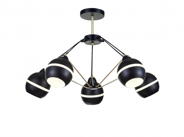 Потолочная люстра SIMPLE STORY 1074-5CL 