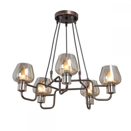 Подвесная люстра Vitaluce Шарики V4833-7/5S 