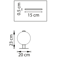 Настольная лампа Colore Lightstar 805906