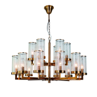 Подвесная люстра с лампочками Favourite Assembly 2060-18P+Lamps E14 Свеча