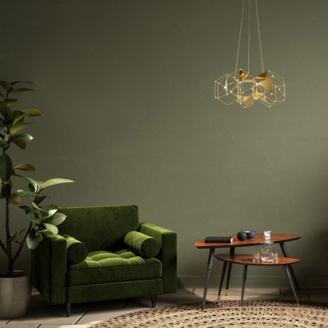 Подвесной светильник 90369/5 медь Eurosvet (a065031) 