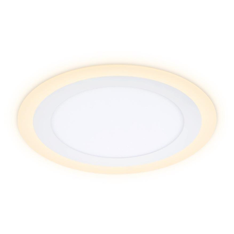 Встраиваемый точечный светильник с подсветкой Ambrella light Downlight DCR370 