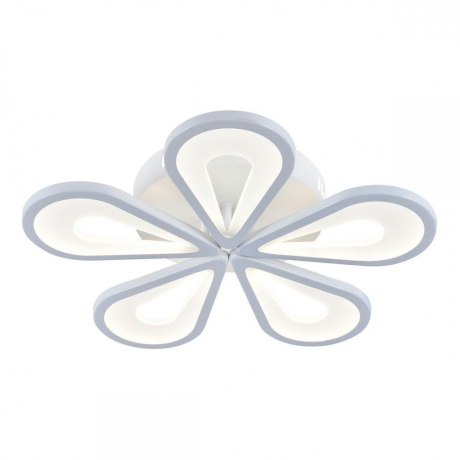 Потолочная диммируемая люстра с пультом ДУ Escada Kamille 10206/5LED White 