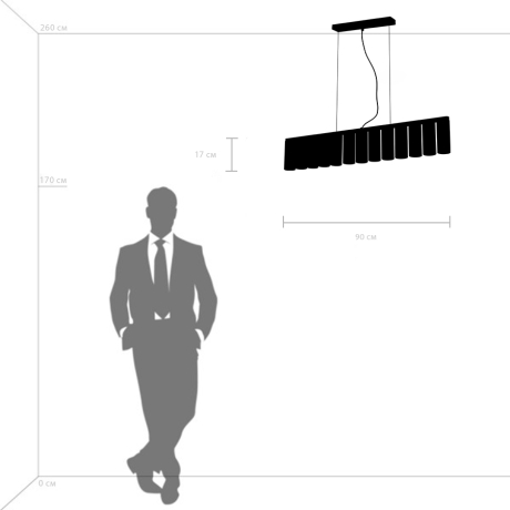 Подвесная люстра Lightstar с поддержкой Алисы, Roma 718133 