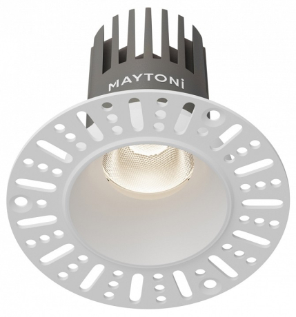 Встраиваемый светильник Maytoni Technical Dip DL124-10W-4K-TRS-W 