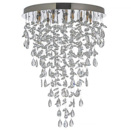 Люстра потолочная с Led лампочками в комплекте Arti Lampadari Flusso H 1.4.55.638 N+Lamps 