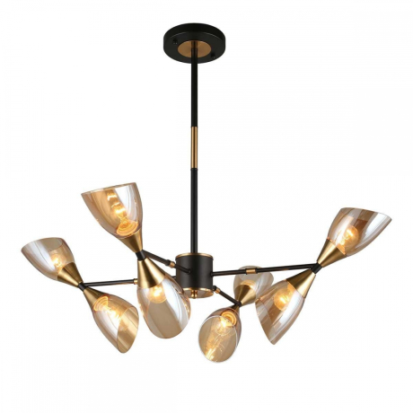 Люстра на штанге Omnilux Onno с Алисой OML-66807-08-A 