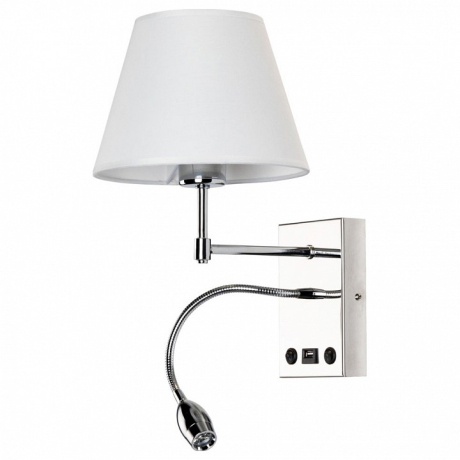 Бра с подсветкой Arte Lamp Elba A2581AP-2CC 