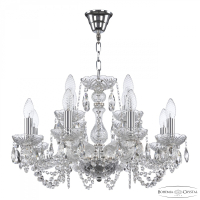 Люстра 119/8+4/200 Ni Bohemia Ivele Crystal