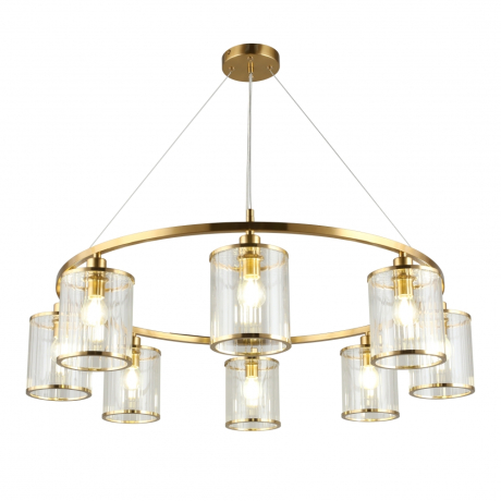 Люстра подвесная с лампочками Omnilux OML-59803-08+Lamps 