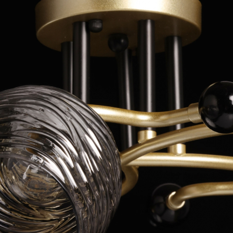 Люстра потолочная с лампочками DeMarkt 463012505+Lamps 