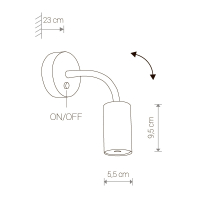 Бра в комплекте с Led лампами Nowodvorski 9068+Lamps