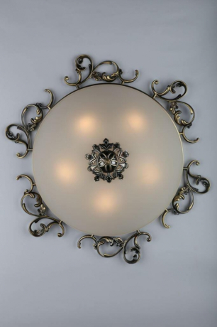 Люстра с поддержкой Алисы потолочная Omnilux OML-76507-05-A 