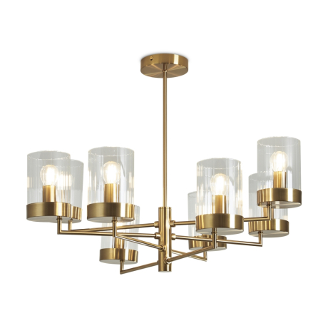 Люстра на штанге Freya Clip FR5426PL-08BS 