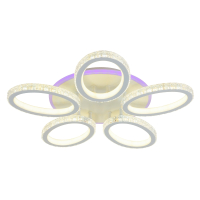 Светодиодная диммируемая люстра с ПДУ Profit Light 8033/5 WHT