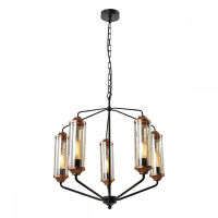 Подвесная люстра Lussole Loft Fishers LSP-8800