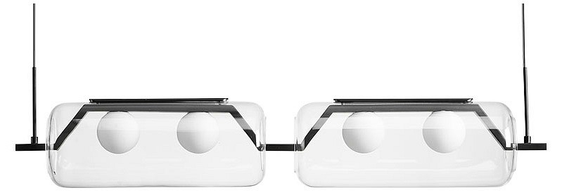 Подвесной светильник Arte Lamp Geneva A2341SP-4BK 