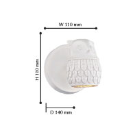 Бра с лампочкой Favourite Gufo 2041-1W+Lamps Gu10