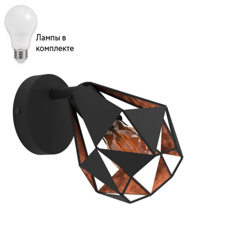 Бра с лампочкой Eglo 43715+Lamps 