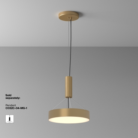 Потолочный светильник Technical C032CL-36W3K-RD-MG Zon 